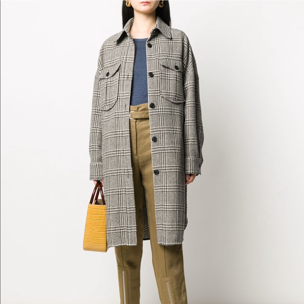 Isabel Marant Etoile Oversized Shirt Coat